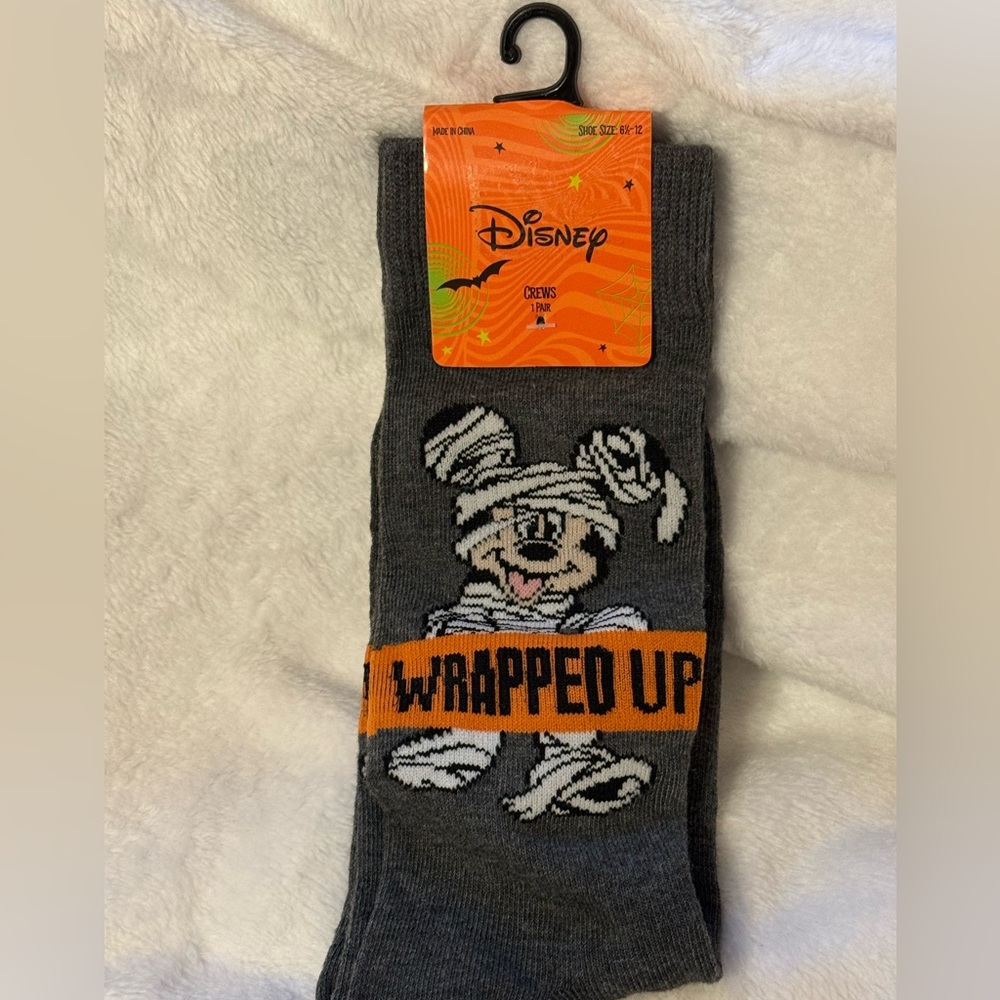 Disney Mickey Halloween Socks NWT